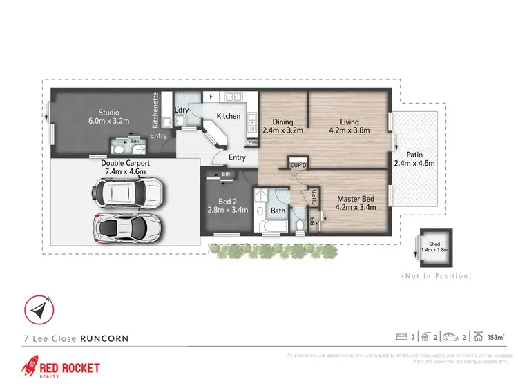 Floorplan of Homely house listing, 7 Lee Close, Runcorn QLD 4113