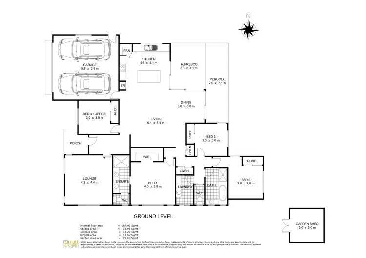 Floorplan of Homely house listing, 21 Sportsman Drive, Kleinton QLD 4352