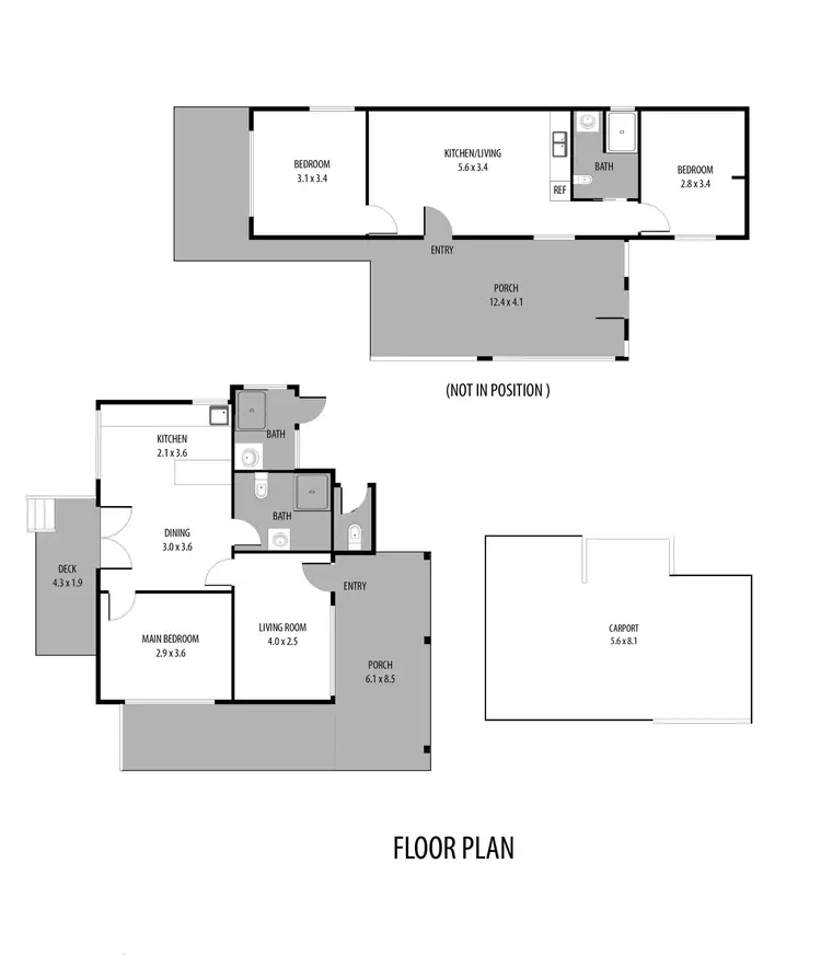 Floorplan of Homely house listing, 2 Berry Street, Huskisson NSW 2540