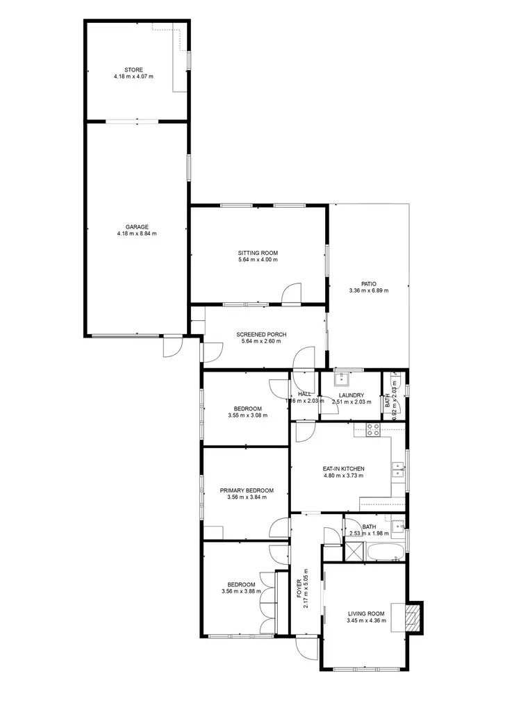 Floorplan of Homely house listing, 11 Laming Road, Deer Park VIC 3023
