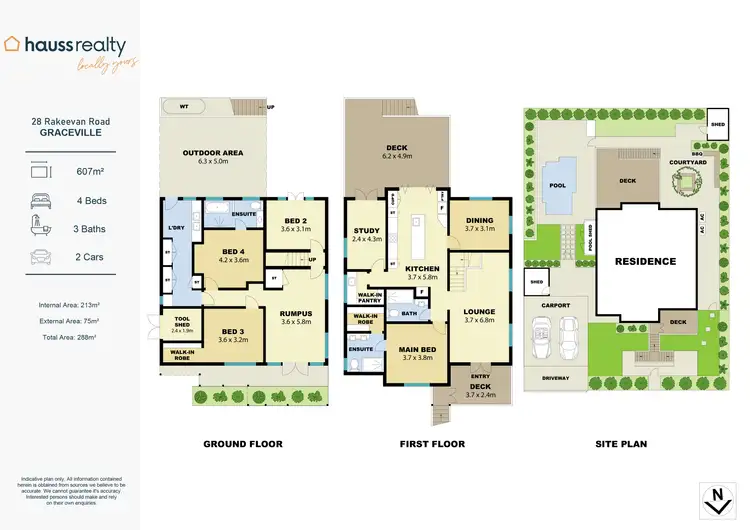Floorplan of Homely house listing, 28 Rakeevan Road, Graceville QLD 4075