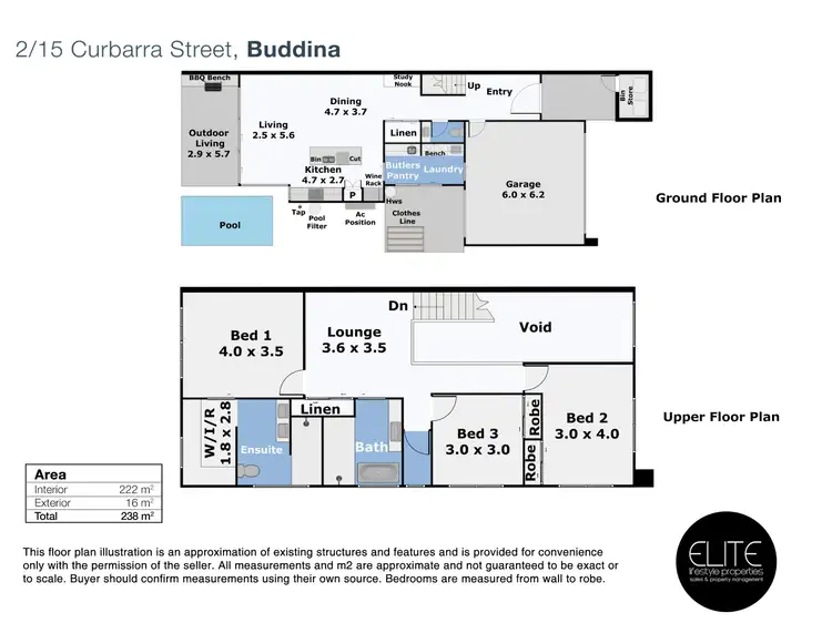 Floorplan of Homely house listing, 2/15 Curbarra Street, Buddina QLD 4575