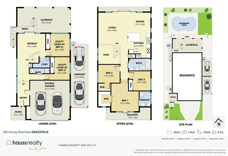Floorplan of Homely house listing, 260 Verney Road East, Graceville QLD 4075