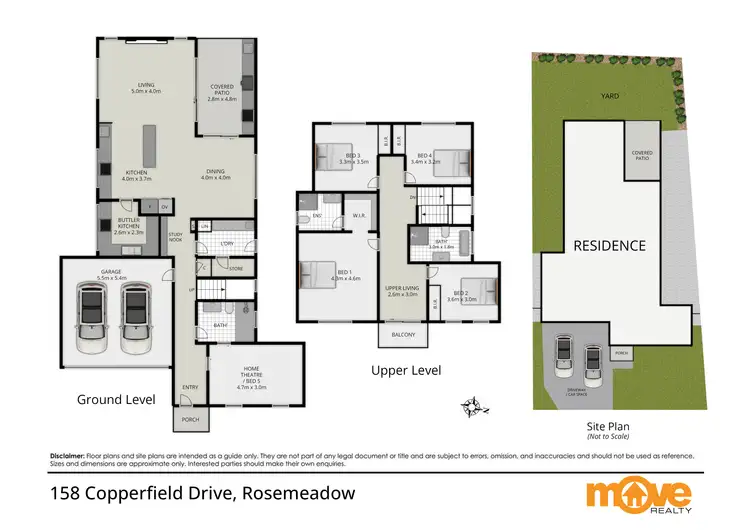 Floorplan of Homely house listing, 158 COPPERFIELD DRIVE, Rosemeadow NSW 2560