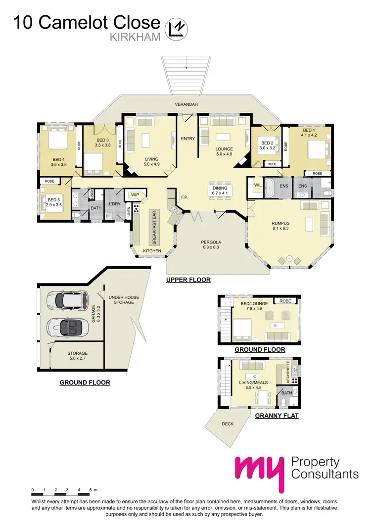Floorplan of Homely house listing, 10 Camelot Close, Kirkham NSW 2570