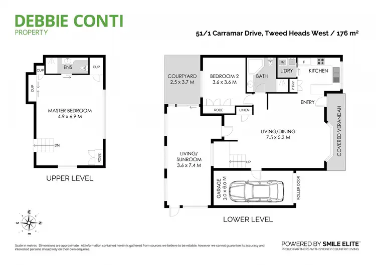 Floorplan of Homely unit listing, 51/1 Carramar Drive, Tweed Heads West NSW 2485