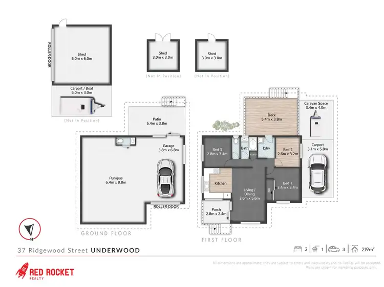 Floorplan of Homely house listing, 37 Ridgewood Street, Underwood QLD 4119