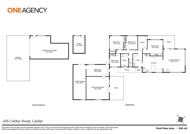 Floorplan of Homely house listing, 435 Calder Road, Calder TAS 7325