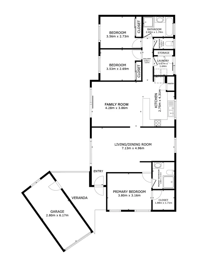 Floorplan of Homely house listing, 15/24 Glengarry Road, Keperra QLD 4054