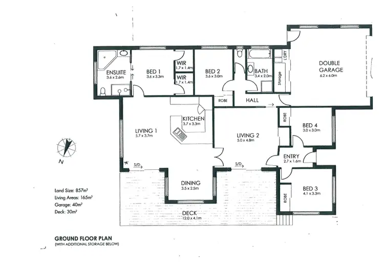 Floorplan of Homely house listing, 14 Panorama Crescent, Cooee TAS 7320