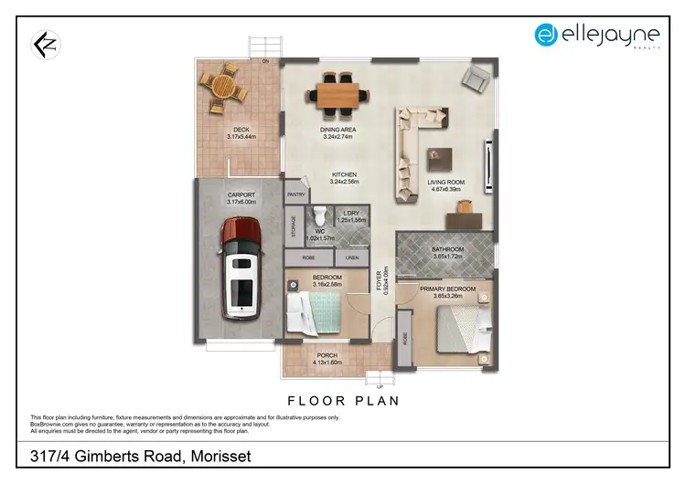 Floorplan of Homely villa listing, 317/4 Gimberts Road, Morisset NSW 2264
