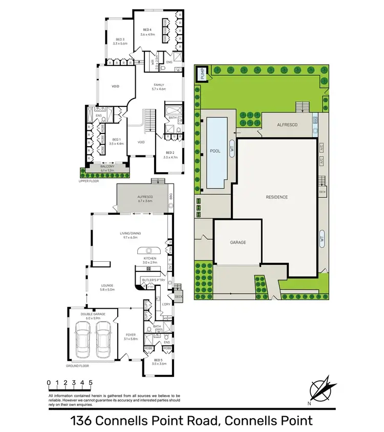 Floorplan of Homely house listing, 136 Connells Point Road, Connells Point NSW 2221