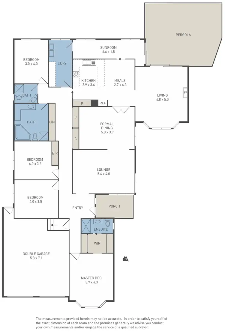 Floorplan of Homely house listing, 11 Tintaldra Drive, Taylors Lakes VIC 3038
