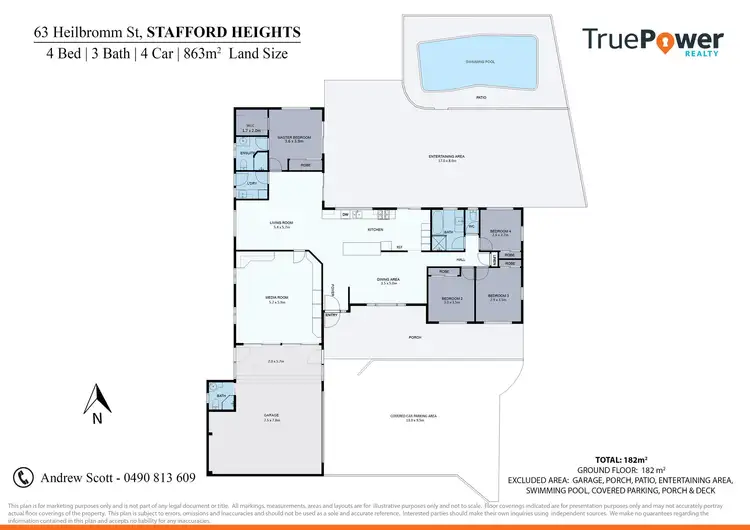 Floorplan of Homely house listing, 63 Heilbromm Street, Stafford Heights QLD 4053