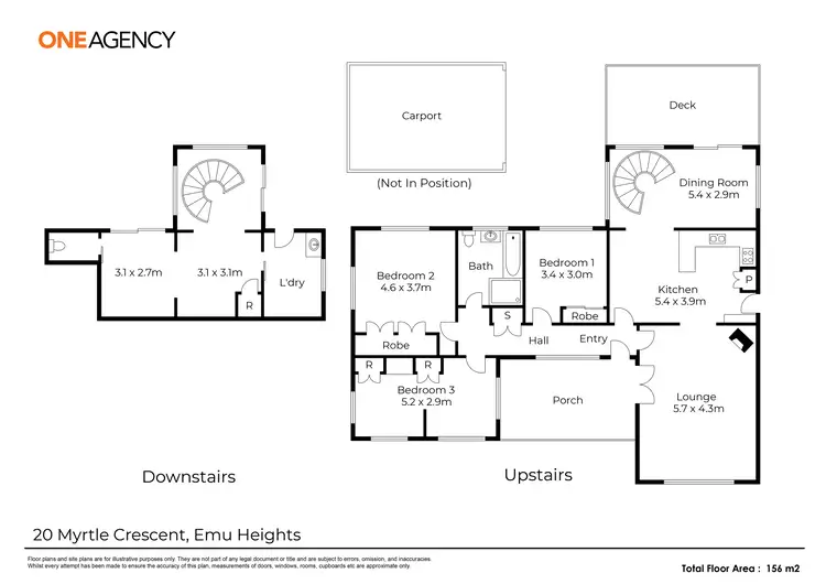 Floorplan of Homely house listing, 20 Myrtle Crescent, Emu Heights TAS 7320