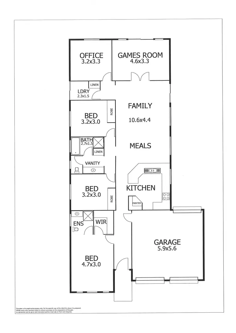 Floorplan of Homely house listing, 21 Willowbark Crescent, Murray Bridge SA 5253