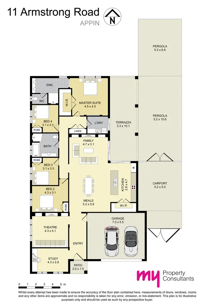 Floorplan of Homely house listing, 11 Armstrong Road, Appin NSW 2560