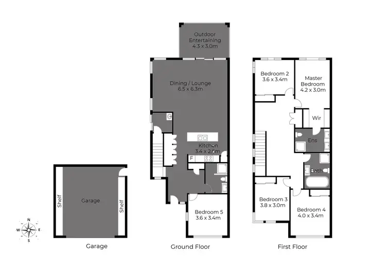 Floorplan of Homely house listing, 40 Forestwood Drive, Glenmore Park NSW 2745