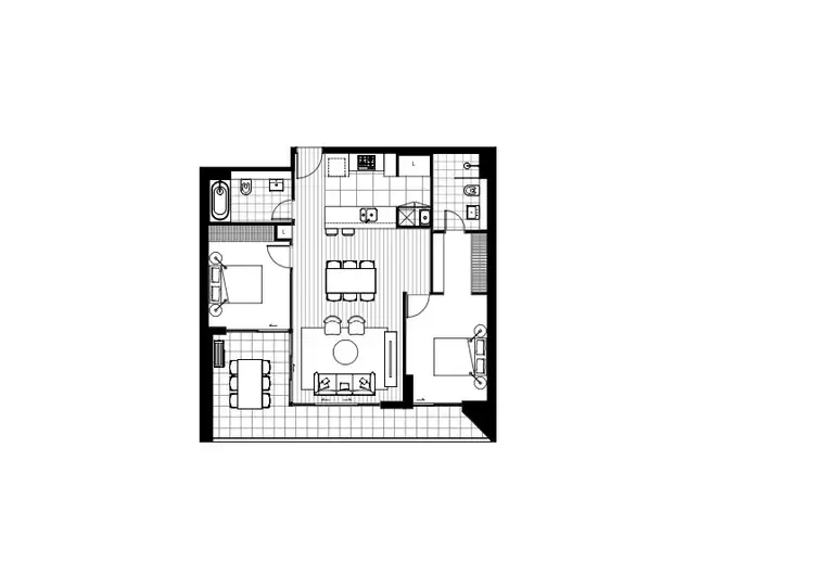 Floorplan of Homely apartment listing, 437/32 Civic Way, Rouse Hill NSW 2155