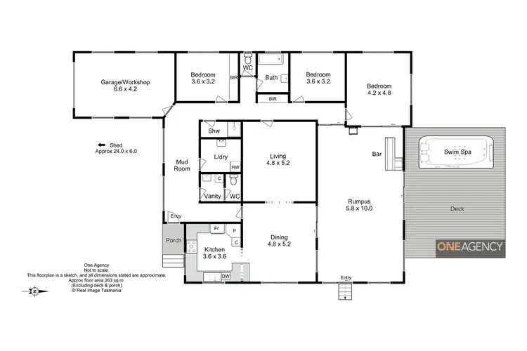 Floorplan of Homely house listing, 775 Maguires Road, Trowutta TAS 7330