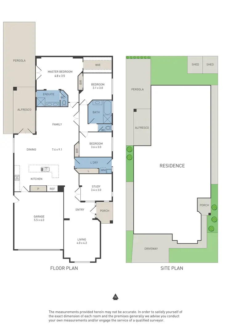 Floorplan of Homely house listing, 10 Gisborne Way, Caroline Springs VIC 3023