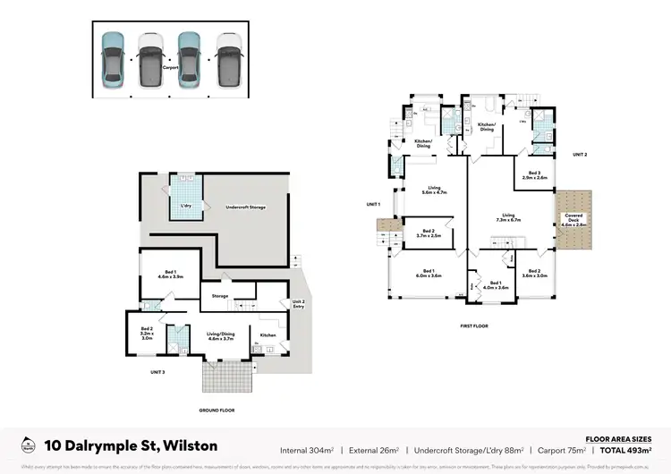 Floorplan of Homely house listing, 10 Dalrymple Street, Wilston QLD 4051