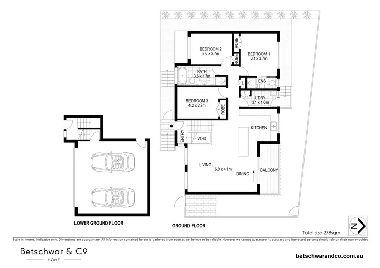 Floorplan of Homely townhouse listing, 5/8 William Street, Figtree NSW 2525