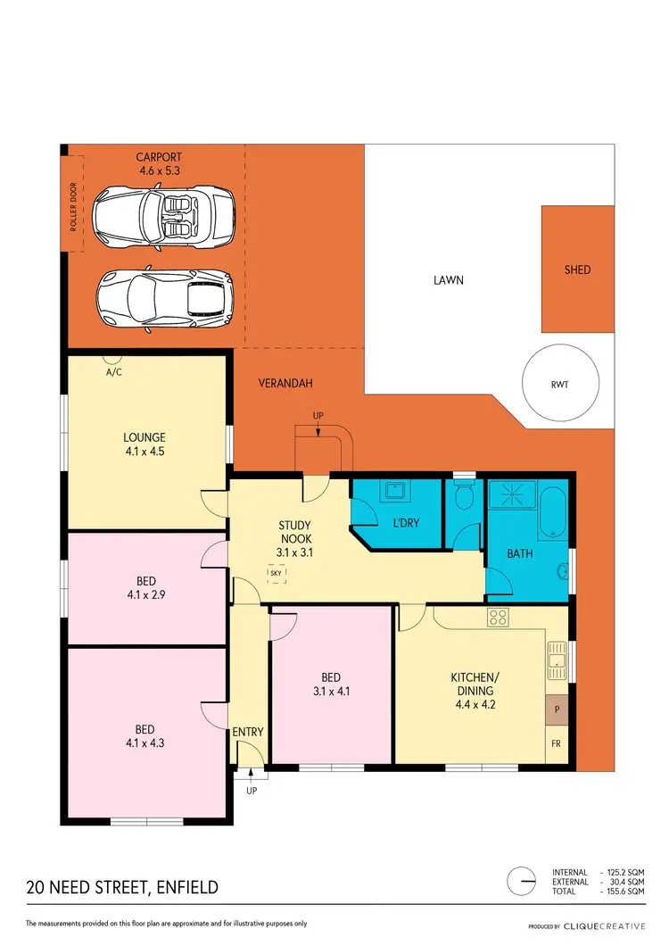 Floorplan of Homely house listing, 20 Need Street, Enfield SA 5085