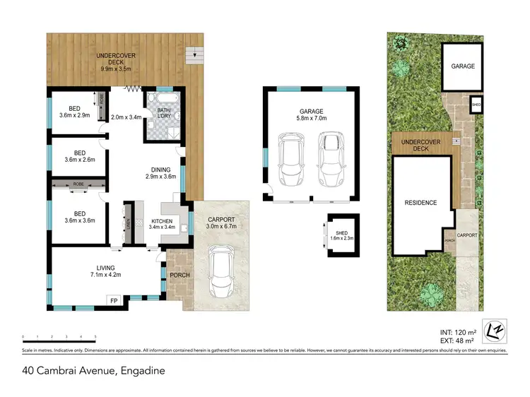 Floorplan of Homely house listing, 40 Cambrai Avenue, Engadine NSW 2233
