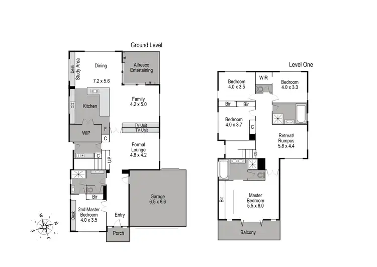 Floorplan of Homely house listing, 4 Lysterfield Drive, Greenvale VIC 3059