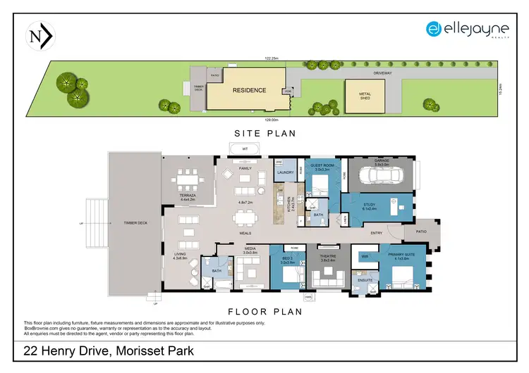 Floorplan of Homely house listing, 22 Henry Road, Morisset Park NSW 2264