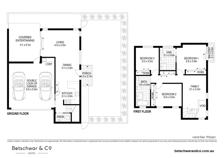 Floorplan of Homely townhouse listing, 1/22 Foley Street, Gwynneville NSW 2500