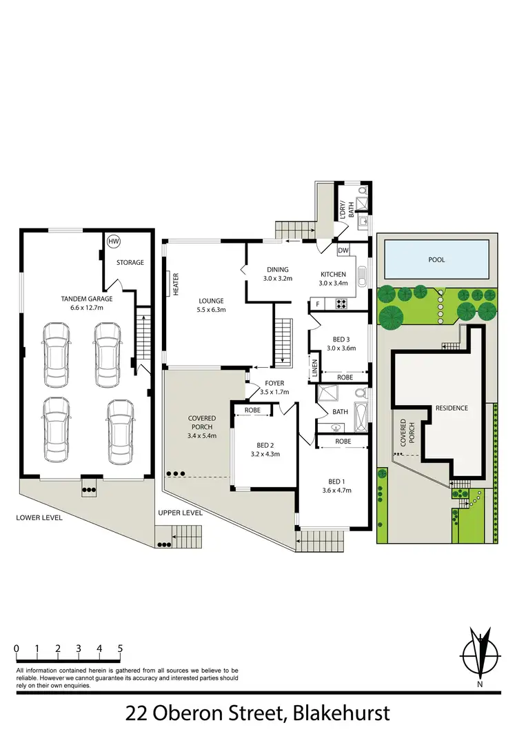 Floorplan of Homely house listing, 22 Oberon Street, Blakehurst NSW 2221