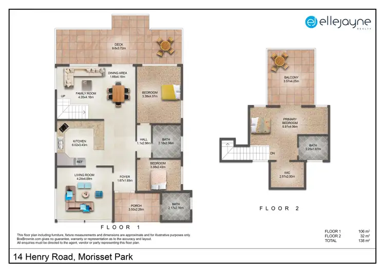 Floorplan of Homely house listing, 14 Henry Road, Morisset Park NSW 2264
