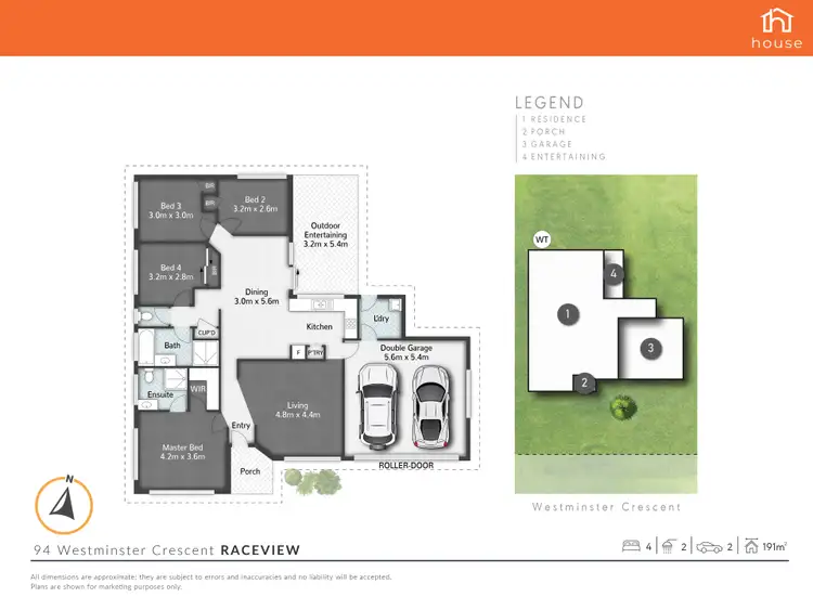 Floorplan of Homely house listing, 94 Westminster Crescent, Raceview QLD 4305