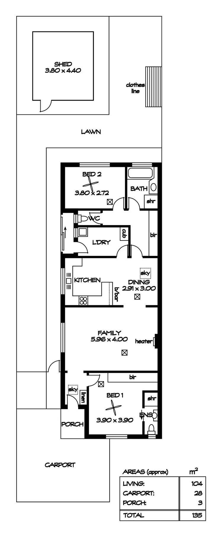 Floorplan of Homely house listing, 3/11 Arthur Avenue, Manningham SA 5086