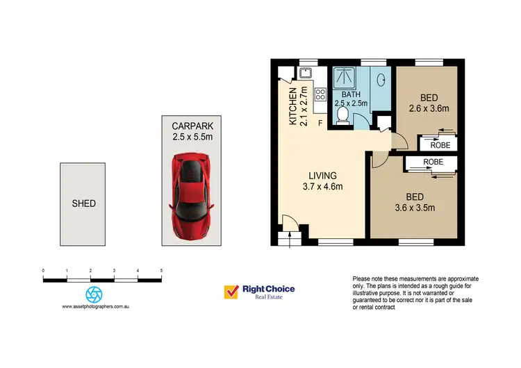 Floorplan of Homely unit listing, 3/57 Lake Entrance Road, Warilla NSW 2528