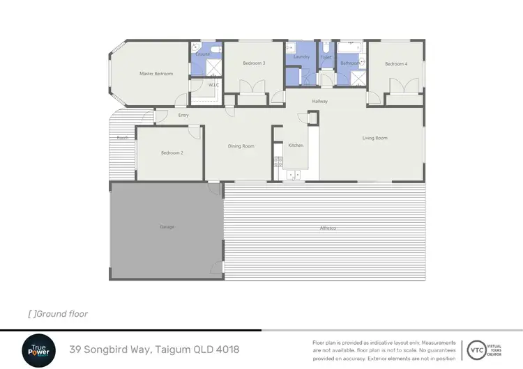Floorplan of Homely house listing, 39 Songbird Way, Taigum QLD 4018