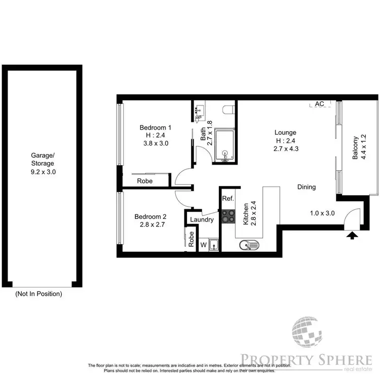 Floorplan of Homely unit listing, 26/162 Frank Street, Labrador QLD 4215