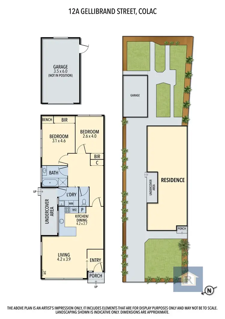 Floorplan of Homely house listing, 12A Gellibrand Street, Colac VIC 3250