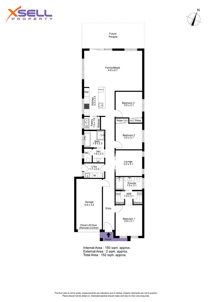 Floorplan of Homely land listing, Lot 101, 32 Melrose Avenue, Clearview SA 5085