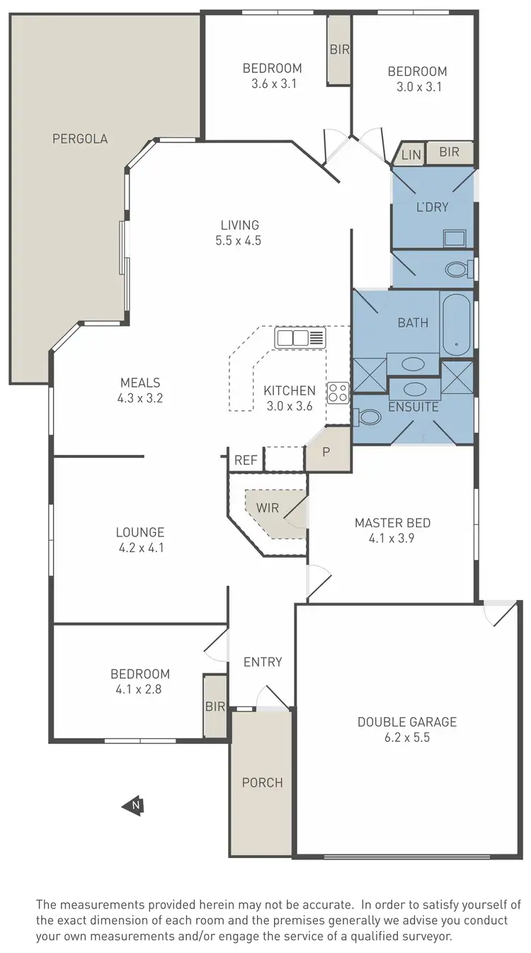 Floorplan of Homely house listing, 12 Otway Green, Caroline Springs VIC 3023