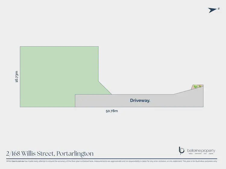 Floorplan of Homely land listing, 2/168 Willis Street, Portarlington VIC 3223