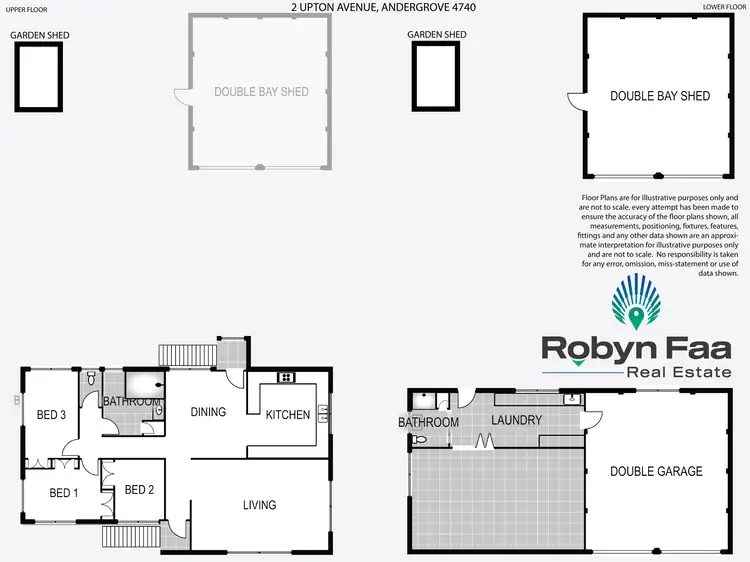 Floorplan of Homely house listing, 2 Upton Avenue, Andergrove QLD 4740