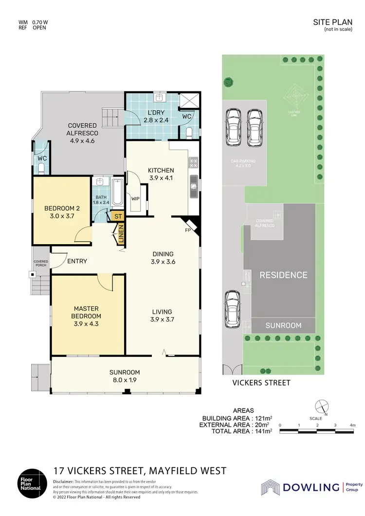 Floorplan of Homely house listing, 17 Vickers Street, Mayfield West NSW 2304