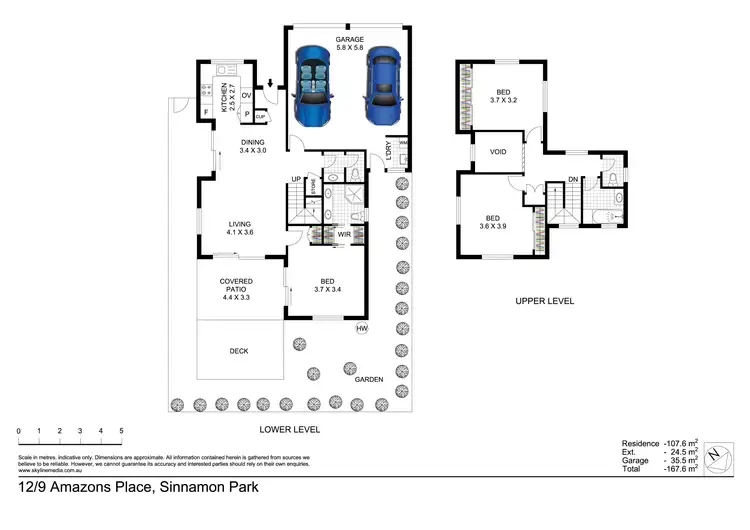 Floorplan of Homely townhouse listing, 12/9 Amazons Place, Sinnamon Park QLD 4073