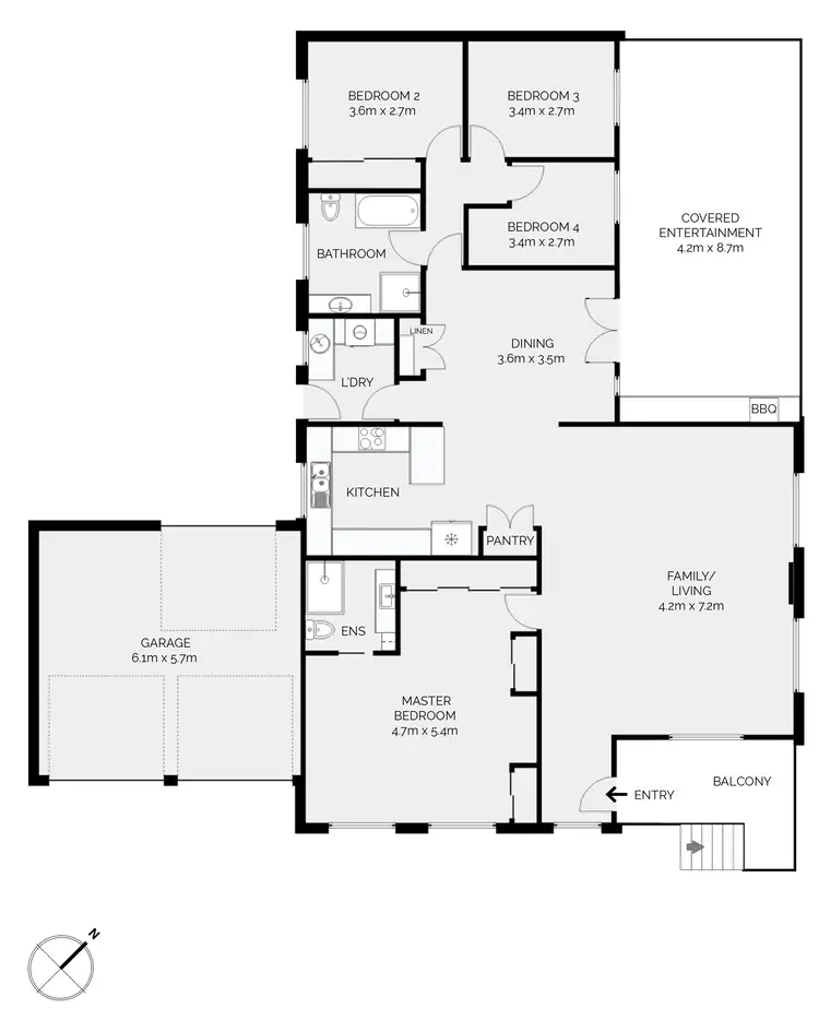Floorplan of Homely house listing, 22 Green Street, West Bathurst NSW 2795