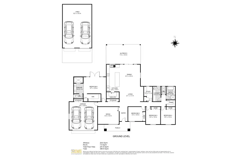 Floorplan of Homely house listing, 37 Southern Cross Drive, Kingsthorpe QLD 4400