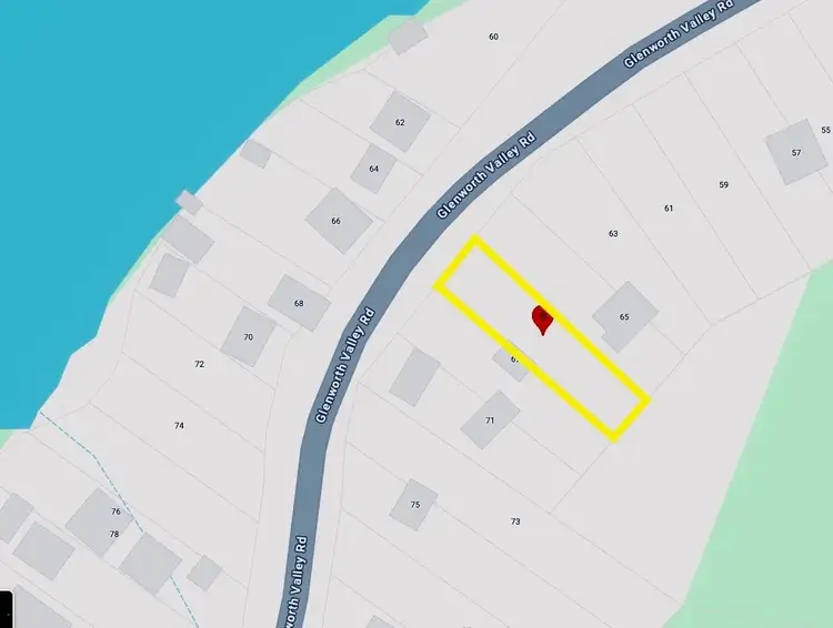 Floorplan of Homely land listing, 67 Glenworth Valley Road, Wendoree Park NSW 2250