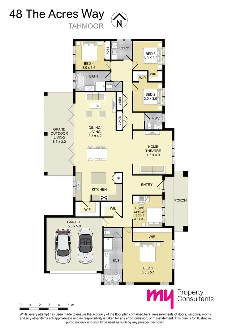Floorplan of Homely rural property listing, 48 The Acres Way, Tahmoor NSW 2573
